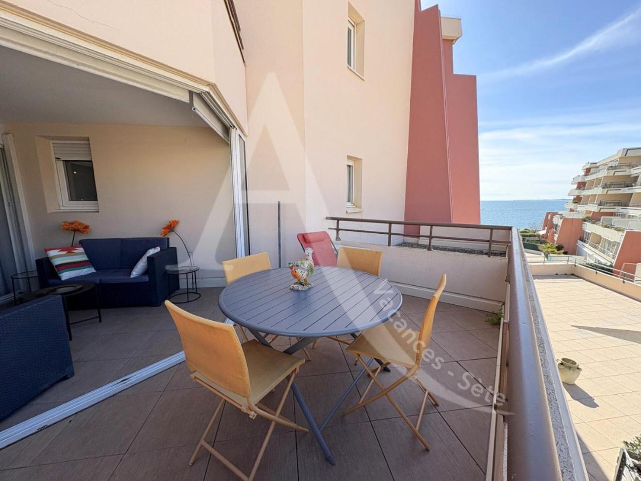 4 Pers, 1 Chambre, Plages Et Commerces A Pied 塞特港 外观 照片
